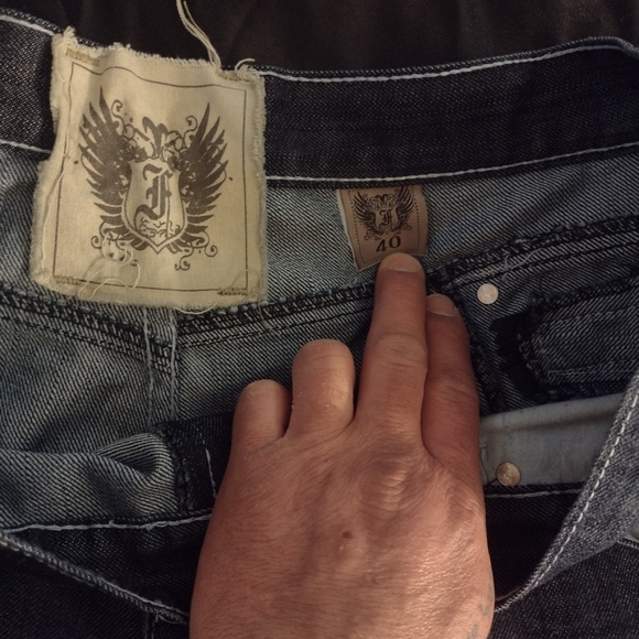 Fusai men's jeans size 40 - Picture 3 of 3